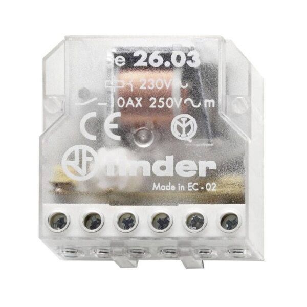 Finder (F.26.03.8.024.0000) ADIM RÖLESİ 1NA+1NK 24V AC