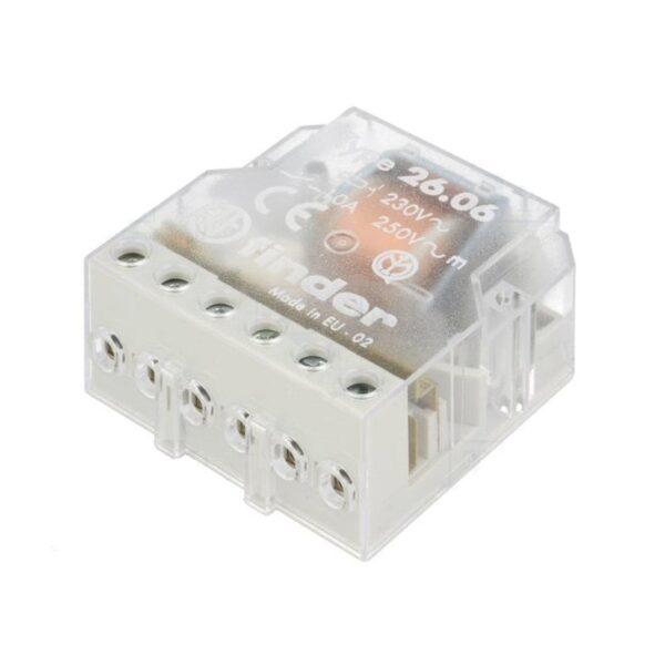 Finder (F.26.06.8.230.0000) ADIM RÖLESİ  · 3 SIARALI · 2FAZ · 230VAC KONTROL