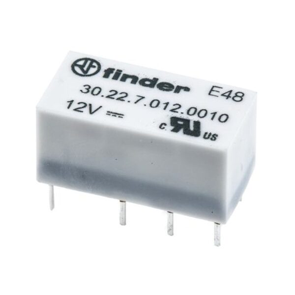 Finder (F.30.22.7.012.0010) FİNDER MİNYATÜR RÖLE (HASSAS BOBİN ) 12 V DC