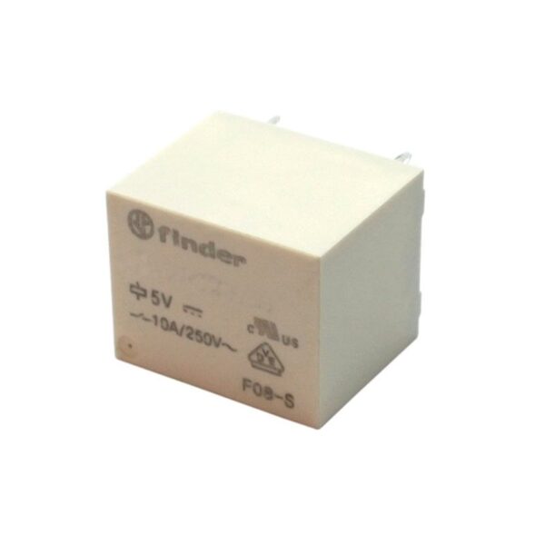 Finder (F.36.11.9.005.4001) 5V DC BOBİNLİ KÜP TİPİ MİNYATÜR RÖLE