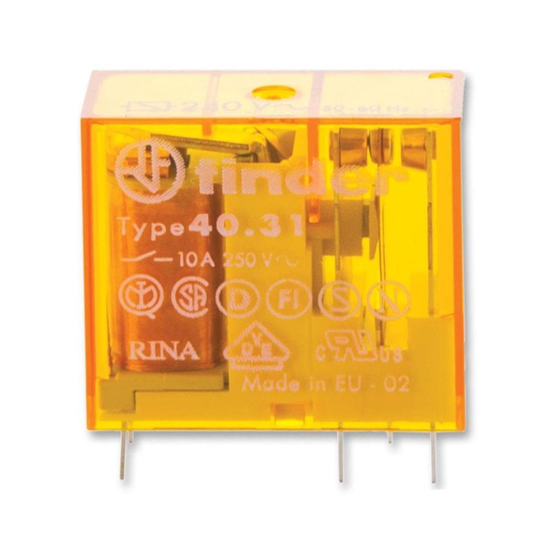 (F.40.31.8.024.0000) MİNYA. P.C.B RÖL 1 CO-10 A KONT.24V AC PİN;3.5 MM – F.40.31.8.024.0000