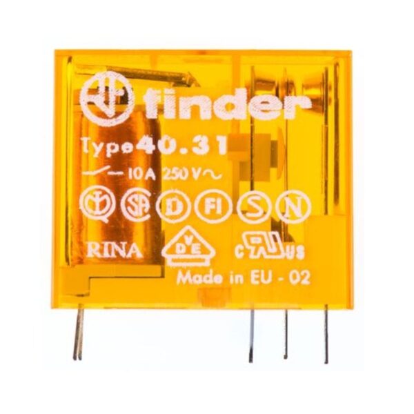 Finder (F.40.31.8.110.0000) 110VAC 1CO/10A ROLE