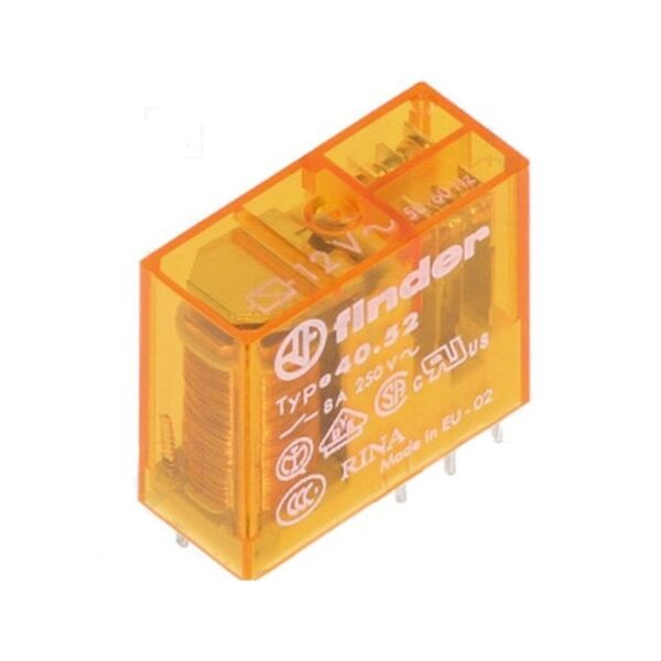 Finder (F.40.52.8.012.0000) MİNYA P.C.B. RÖLE AC 12 V