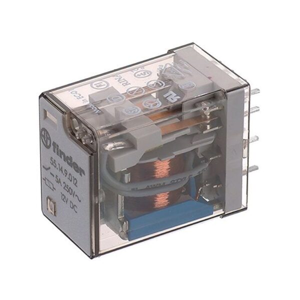 Finder (F.55.12.8.012.0000) GENEL KULLANIM 2 CO 10 A KONT12V AC