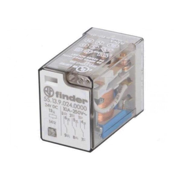 Finder (F.55.13.9.024.0000) GENEL KULLANIM 3 CO 10 A KONT 24V DC