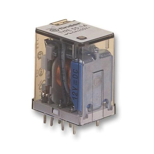 Finder (F.55.14.8.230.0000) PCB MONTAJ İĞNE TİP TERMİNAL 4CO 7A