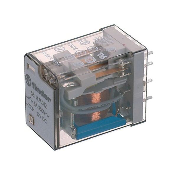 Finder (F.55.14.9.012.0000) PCB MONTAJ İĞNE TİP TERMİNAL 4CO 7A