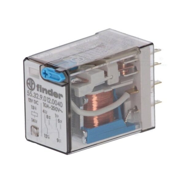 Finder (F.55.32.9.012.0040) MİNYA GENEL AMAÇLI RÖLE 12V DC