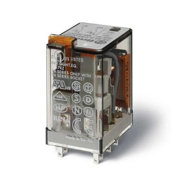 Finder (F.55.34.8.060.0040) GENEL KULLANIMLI 4CO-7A KONTAKLI 60VAC RÖLE