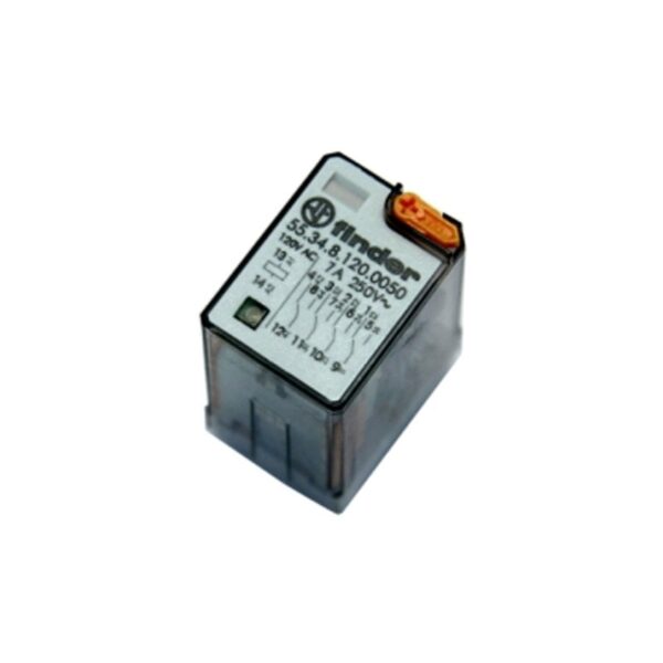 Finder (F.55.34.8.120.0050) GENEL KULLANIMLI 4CO 10A KONT. AC 120V +LED