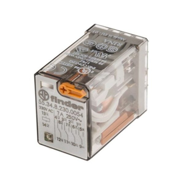 Finder (F.55.34.8.230.0054) 30 VAC LED’LI ROLE