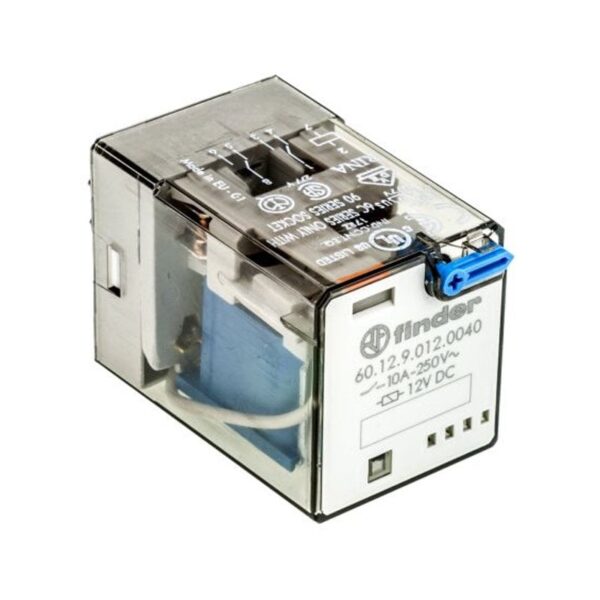 Finder (F.60.12.9.012.0040) GENEL KULLANIMLI 2CO-10A KONTAKLI DC 12V