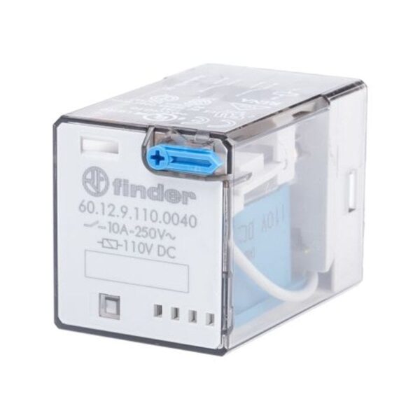 Finder (F.60.12.9.110.0040) GENEL KULLANIMLI 2CO-10A KONTAKLI DC 110V