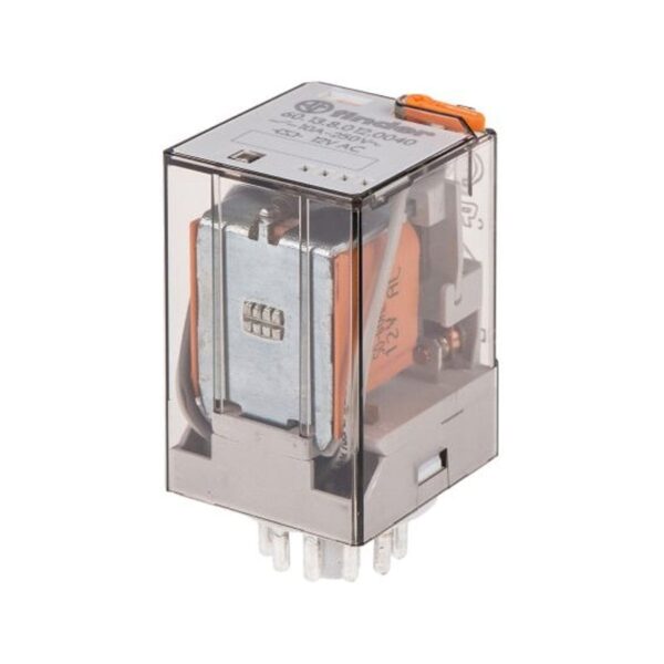 Finder (F.60.13.8.012.0040) GENEL KULLANIMLI 3CO-10A KONTAKLI AC 12V