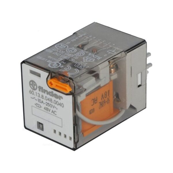 Finder (F.60.13.8.048.0040) GENEL KULLANIMLI 3CO-10A AC 48V