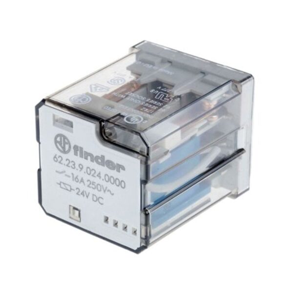 Finder (F.62.23.9.024.0000) GÜÇ RÖLE 3CO-16A KONT 24V DC