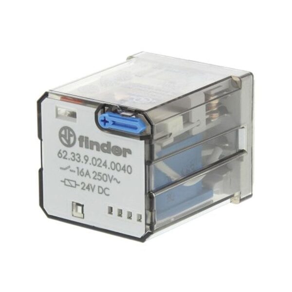 Finder (F.62.33.9.024.0040) GÜÇ RÖLE 3CO-16A KONTAKLI 24 V DC