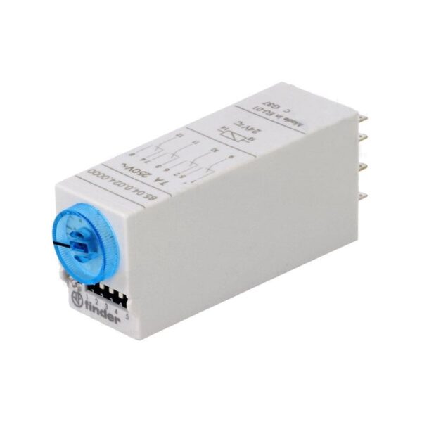 Finder (F.85.04.0.024.0000) MİNYA ZAM RÖL 4 CO- 5A KONT 24V AC/DC ÇOK FONSİYON