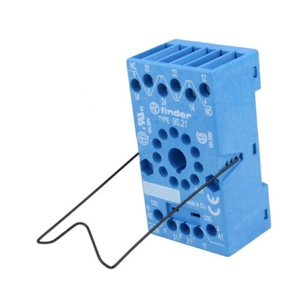 Finder (F.90.21.SMA) 60.13 RÖLE İÇİN ZAMAN MODÜLÜ UYUMLU SOKET