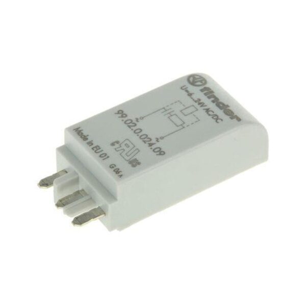 Finder (F.99.02.0.024.09) RC + VARİSTÖR  6-24V AC/DC