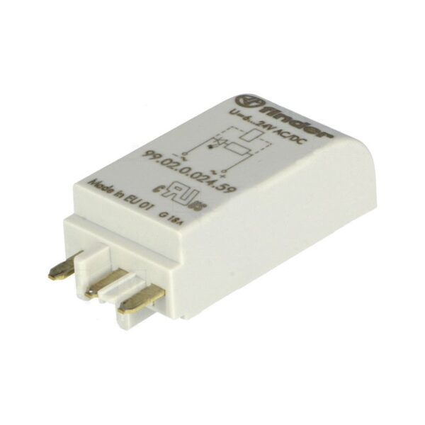 Finder (F.99.02.0.024.59) YEŞİL LED 6-24V AC/DC